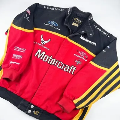 Buy Vintage Ford Motorcraft Racing Jacket By Chase Authentics, Size XL (JKT497) • 125£
