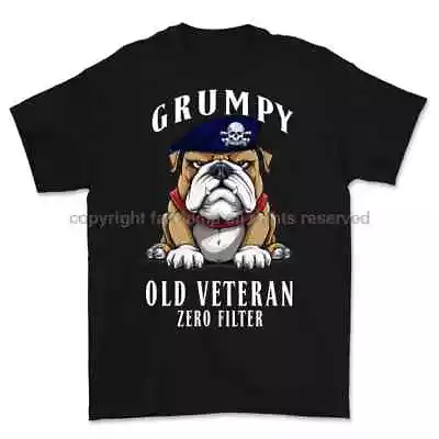 Buy Grumpy Old 17th/21st Lancer Veteran Printed T-Shirt • 25.24£