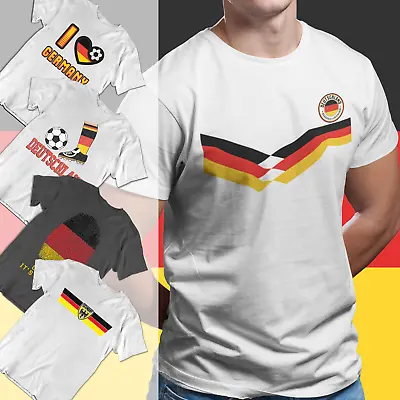 Buy Mens Choice Of GERMANY Football Regular Fit T-Shirts 2022 German World Cup • 10.99£