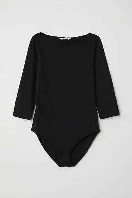 Buy Bodysuit  3/4 Sleeve Stretch Leotard Body Top  Ladies Vest T-shirt BR150  • 1.99£