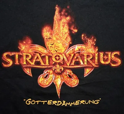 Buy Stratovarius - Gotterdammerung Women's Lady's Shirt / XL (Black) Power Metal • 18.89£