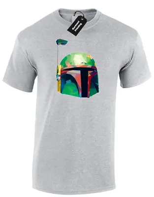 Buy Fett Pop Art Mens T-shirt Funny Boba Fan Design Star Trooper Storm Wars (col) • 7.99£