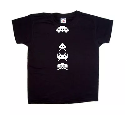Buy Space Invaders Retro Gaming Kids T-Shirt • 6.99£