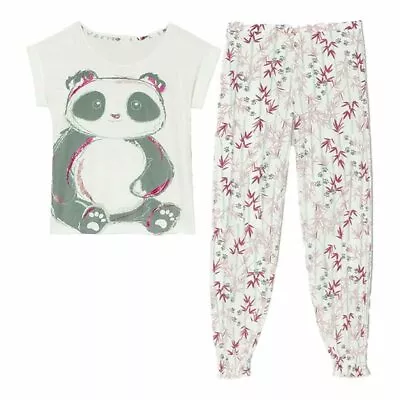 Buy Panda Ladies' Cotton PJs Pyjamas By Avon Sizes 8-22 BNIP • 15£
