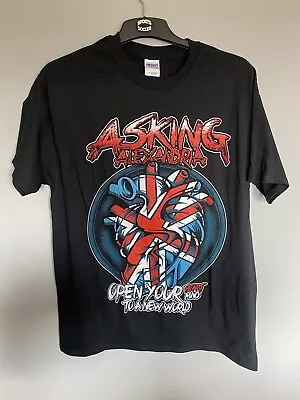 Buy Official Asking Alexandria Heart Attack Band T Shirt Size L Large • 12.99£