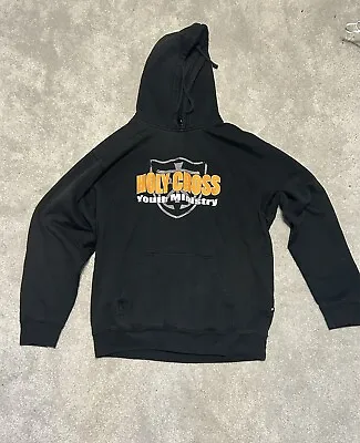 Buy Holy Cross Youth Ministry Black Hoodie Size L • 19.57£