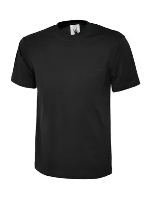Buy Uneek UC301 Unisex Classic Plain T-shirt Crew Neck XS-6XL Work Wear Multi Colour • 7.99£