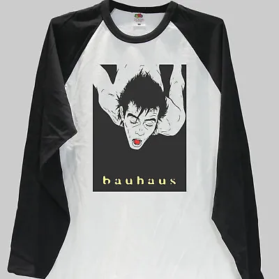 Buy Bauhaus Goth Punk Rock Long Sleeve Baseball T-shirt Unisex S-3XL • 18.99£