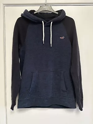 Buy Hollister Hoodie Navy Small Front Pocket Vgc • 14.99£