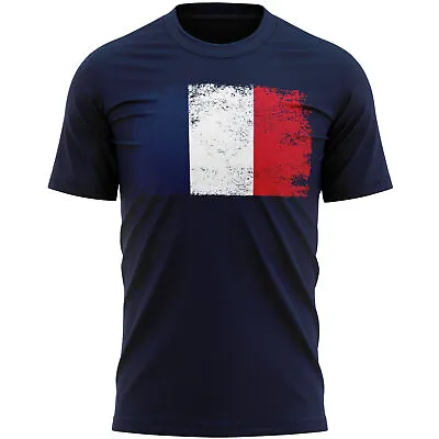 Buy France Grunge Flag T Shirt Rugby Country French Nation Gift Idea For Him Rugg... • 12.95£
