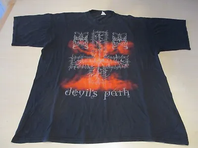 Buy DIMMU BORGIR Devils Path  Promodoro  Shirt Vintage EXTREME RARE Morbid Angel • 71.93£