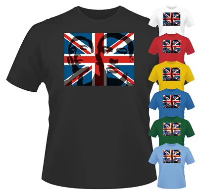 Buy Adult/Unisex T Shirt, The Krays Union Jack, Gangsters, Ideal Gift Or Present. • 9.99£
