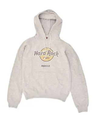 Buy HARD ROCK CAFE Mens Prague Graphic Hoodie Jumper Medium Grey Cotton AJ45 • 22.37£