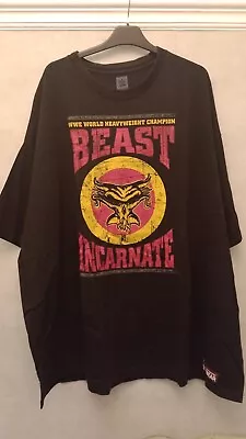 Buy Brock Lesnar WWE Mens XL T-Shirt Beast Incarnate World Heavyweight Champion • 14.99£