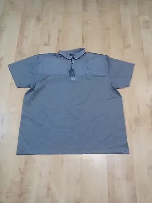 Buy Mish Mash DRK Men's Beaty Polo Collared T Shirt Size 4XL Navy Blue • 39.99£