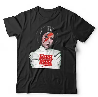 Buy Leia Rebel Rebel Unisex TShirt Large Fit Oversized Baggy 3, 4, 5XL Bowie Parody • 15.99£