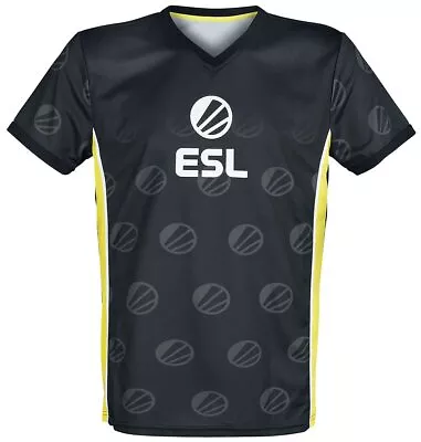 Buy ESL E-Sports Men's T-Shirt Black L 100% Polyester Esports, Fan-Merch, Gaming • 39.19£
