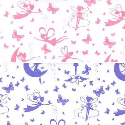 Buy Polycotton Fabric Magical Fairies Fairy Wishes Fantasy Craft Material • 2.70£