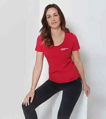 Buy Porsche Motorsport Collection, Fanwear Ladies T Shirt Red Size / L & M • 30£