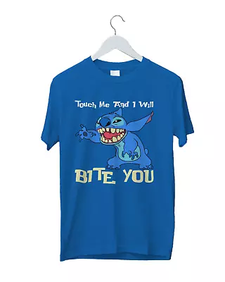 Buy Lilo & Stitch T-Shirt Funny Lover Cute Cartoon Stitch Unisex Kids Adults Top • 15.99£