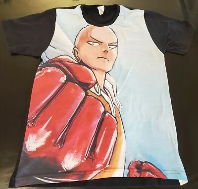Buy ONE PUNCH MAN Shirt *Women's Small* Kid's Medium* Pre-Owned *American Apparel* • 7.86£