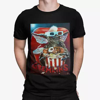 Buy Gremlins T-Shirt - Retro - Film - TV - Movie  -80s - Cool - Gift - Actio • 9.59£