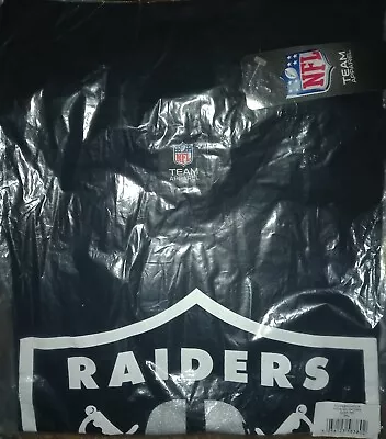 Buy New Small Official Nfl Oakland  La Raiders  Usa Crew Neck Black Tshirt Football • 7.49£