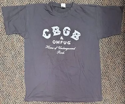 Buy CBGB 100% Cotton XL T-Shirt NYC Punk Retro Classic Logo • 23.67£