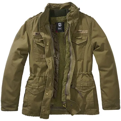 Buy Brandit Ladies M65 Giant Jacket Classic Hunting Parka Field Jacket Coat Olive • 132.95£