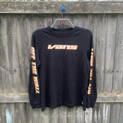 Buy Vans Off The Wall Graphic T Shirt Long Sleeve • 12.99£
