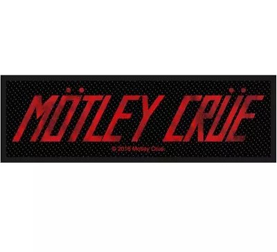 Buy Motley Crue Logo Patch Official Metal Band Merch  • 5.61£