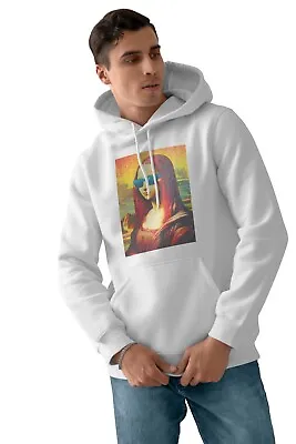 Buy Mona Lisa Hoodie Parody Art Cyber Punk Gift Tee Top T Shirt Da Vinci Sweat Hood • 29.99£