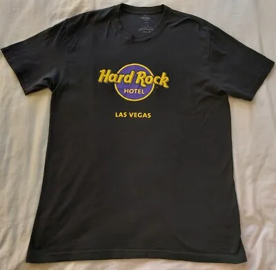 Buy Hard Rock Hotel Las Vegas Black Mens Large T Shirt Official Merch  • 15.46£