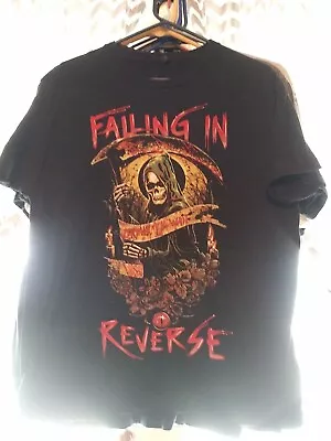 Buy Falling In Reverse Forever I'll Wait 👕 Rock Band Sz Large EUC • 22.68£
