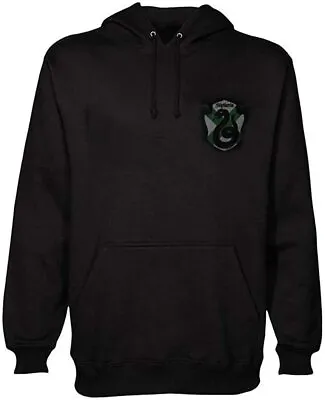Buy Officially Licensed Harry Potter Slytherin Hoodie Black Hoodie With Backprint • 29.95£