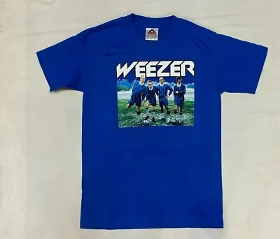 Buy Weezer Tshirt Football Enlightenment Tour Tshirt Small • 189.99£