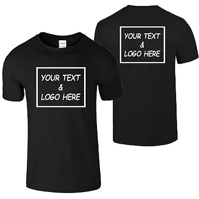 Buy Personalised T-Shirt Kids Boys Custom Text Logo Printed Tshirt Mens Stag Do Tee • 13.99£