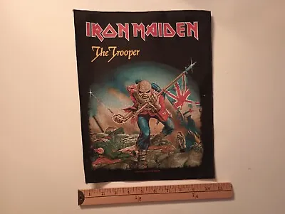 Buy ( Iron Maiden Huge Back Jean Jacket Rock N Roll Music Patch Crest ) • 45.04£