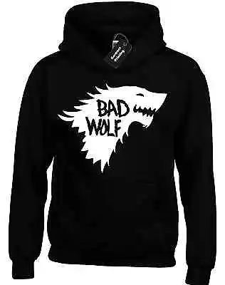 Buy Bad Wolf Hoody Hoodie Game Of Jon Snow Tyrion Thrones Insired Funny • 15.99£