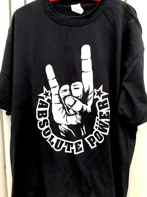 Buy Absolute Power STRONG BRITISH METAL T-shirt XL Shirt Napalm Death Diamond Head  • 9.99£