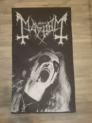 Buy Flag Flagge Poster Black Metal Darkthrone Satyricon Dissection Ulver • 21.63£