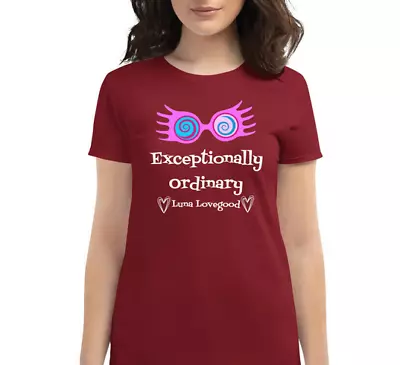 Buy Luna Lovegood Exceptionally Ordinary Shirt Harry Potter Lovegood Women's T-shirt • 19.89£
