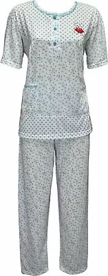 Buy Women Nightwear Floral Ladies Pyjamas Set Pjs Girls Night Suits Lounge Wear 2pcs • 6.99£