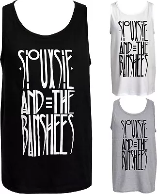 Buy Siouxsie And The Banshees Men's Post Punk Tank Top Gothic 80's Spellbound • 20.50£