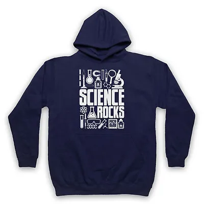 Buy Science Rocks Lab Equipment Geek Nerd Scientist Cool Unisex Adults Hoodie • 27.99£