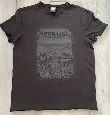 Buy Metallica T-shirt ‘ The Black Album’ Amplified - Size Large • 10£