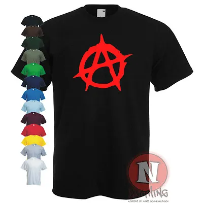 Buy ANARCHY T Shirt Chaos Punk Retro Sex Pistols Tribute T-shirt Anti Establishment • 11.99£