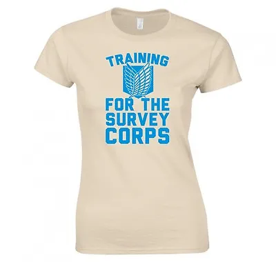 Buy Attack On Titan  Training For The Survey Corps  Ladies T-shirt • 12.99£