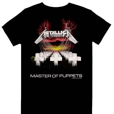 Buy Metallica - Master Of Puppets Euro  86 Damage Inc Tour Official Licensed T-Shirt • 16.99£