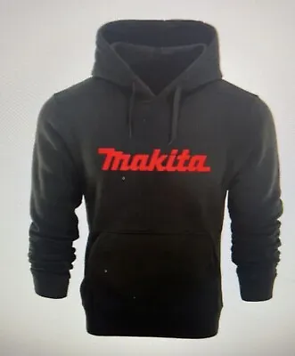 Buy Makita Mens Genuine Black & Red Hoodie - SIZE L • 17.50£